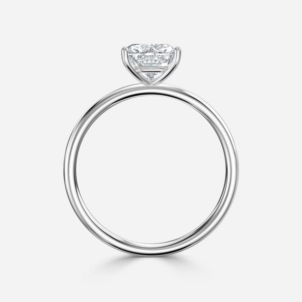 Ailani Heart Solitaire Moissanite Engagement Ring