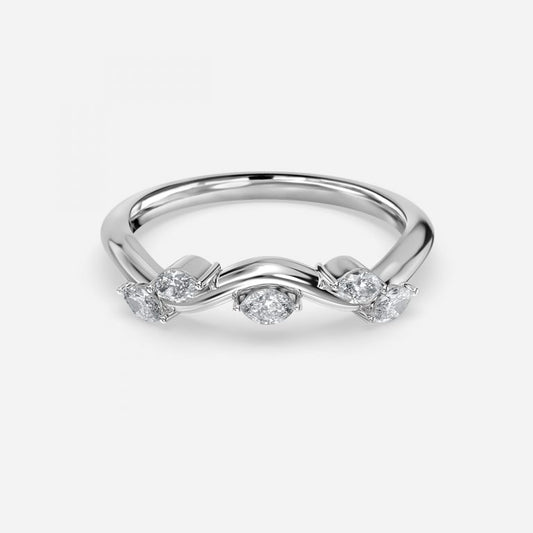 Nova Moissnaite Stackable Ring