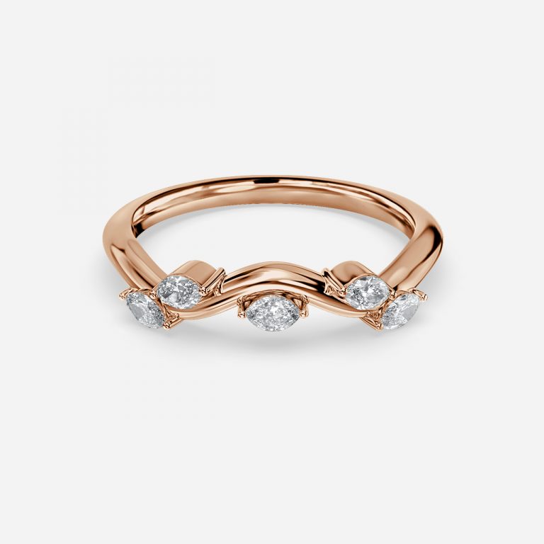 Nova Moissnaite Stackable Ring