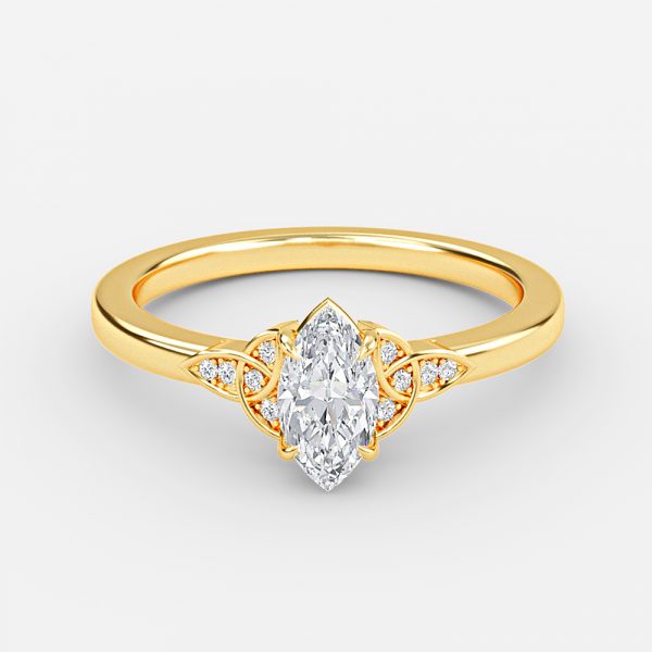 Kerensa Marquise Vintage Moissanite Engagement Ring