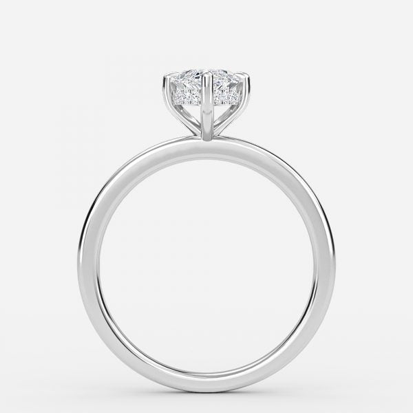 Idra Marquise Hidden Halo Moissanite Engagement Ring