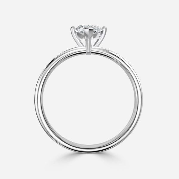 Dasha Marquise Solitaire Moissanite Engagement Ring