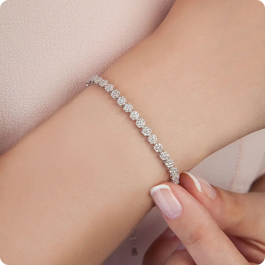 Moissanite Bracelets for women