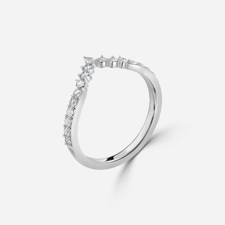 Celia Moissanite Stackable Ring