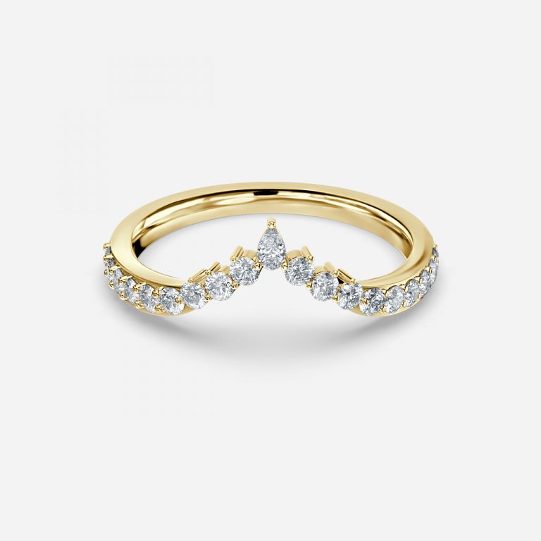 Celia Moissanite Stackable Ring