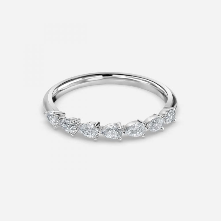 Frost Stackable Moissanite Ring