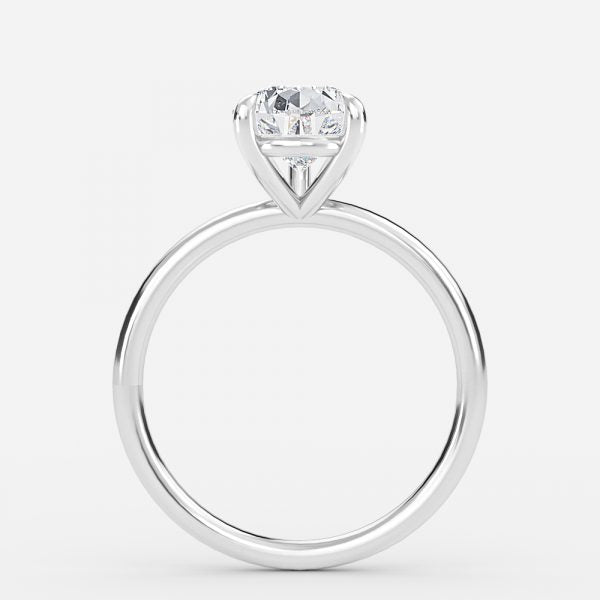 Alara Pear Solitaire Moissanite Engagement Ring