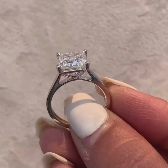 Unique Princess Engagement Ring