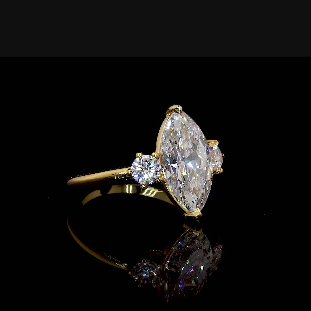 Kaori Marquise Engagement Ring