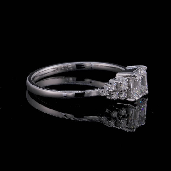 Cluster Engagement Ring
