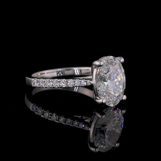 Tindra Oval Engagement Ring