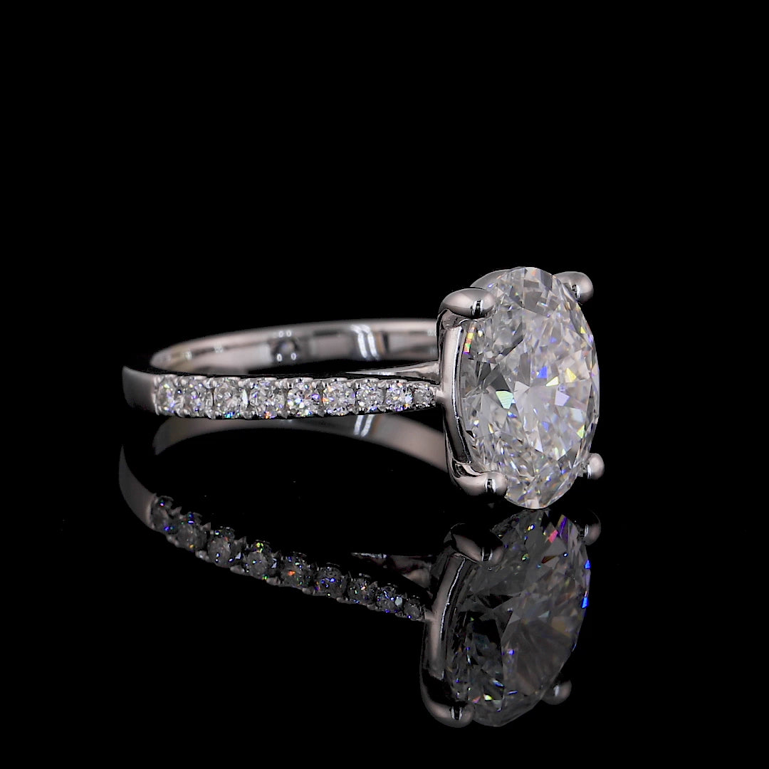 Tindra Oval Engagement Ring