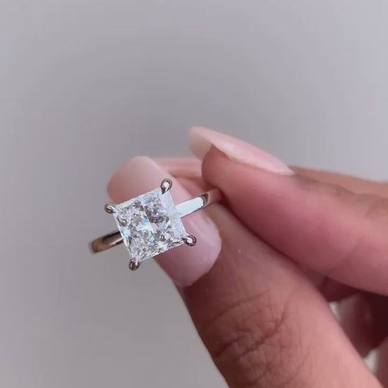 Princess Cut Engagement Ring
