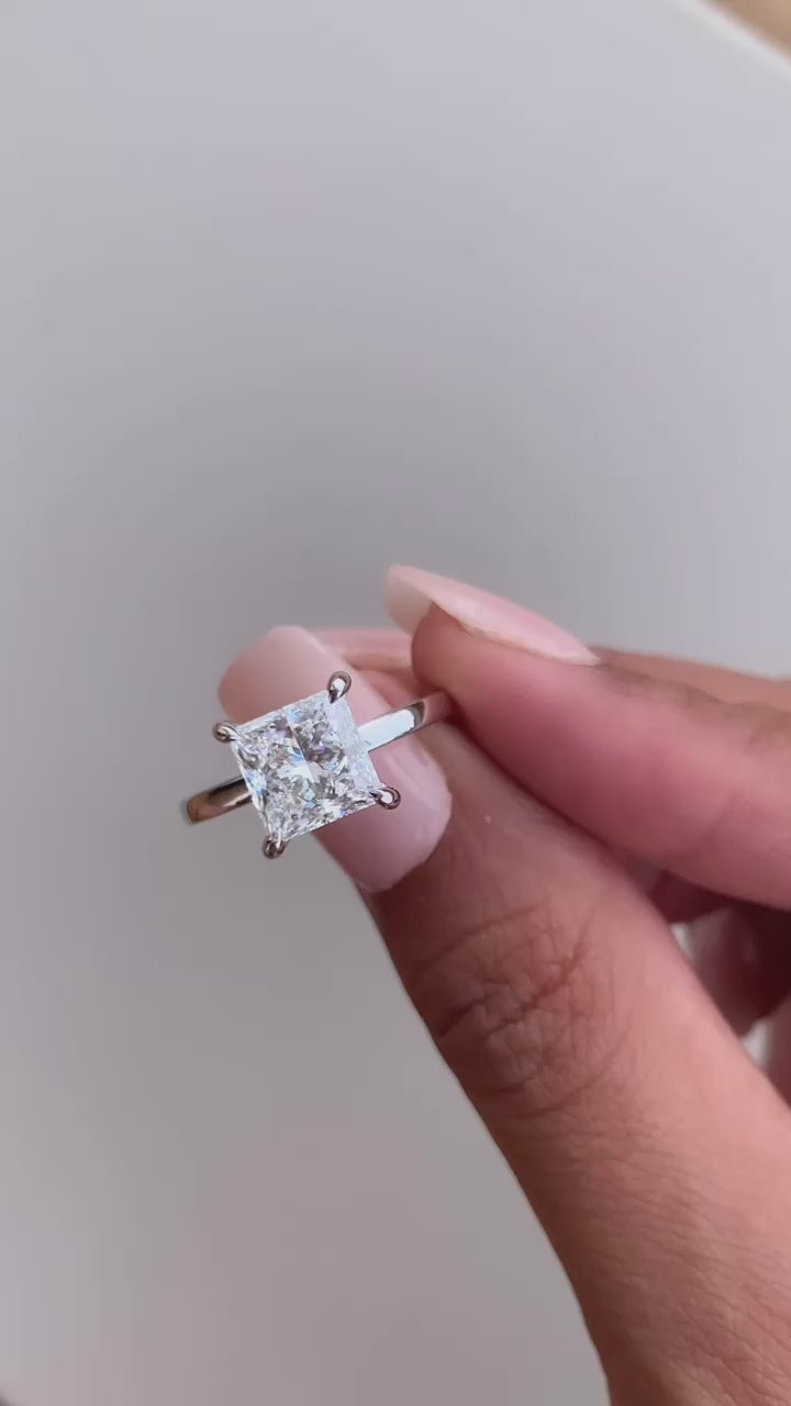 Princess Cut Engagement Ring