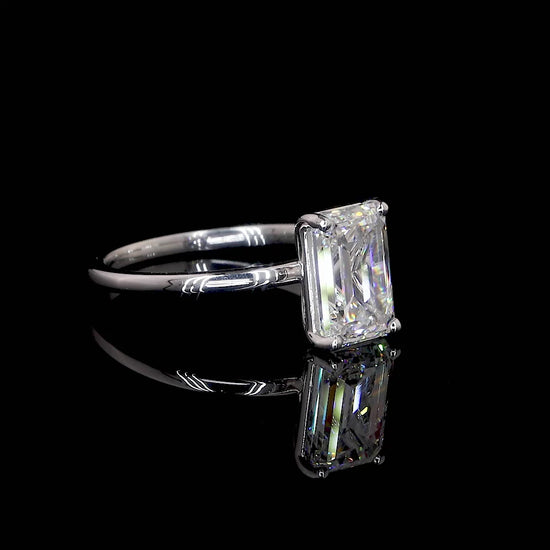 Emerald Engagement Ring