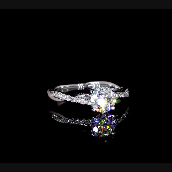 Tatiana Round Diamond Band 