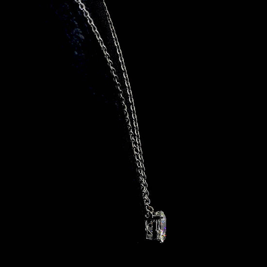 Classy Moissanite Solitaire Pendant