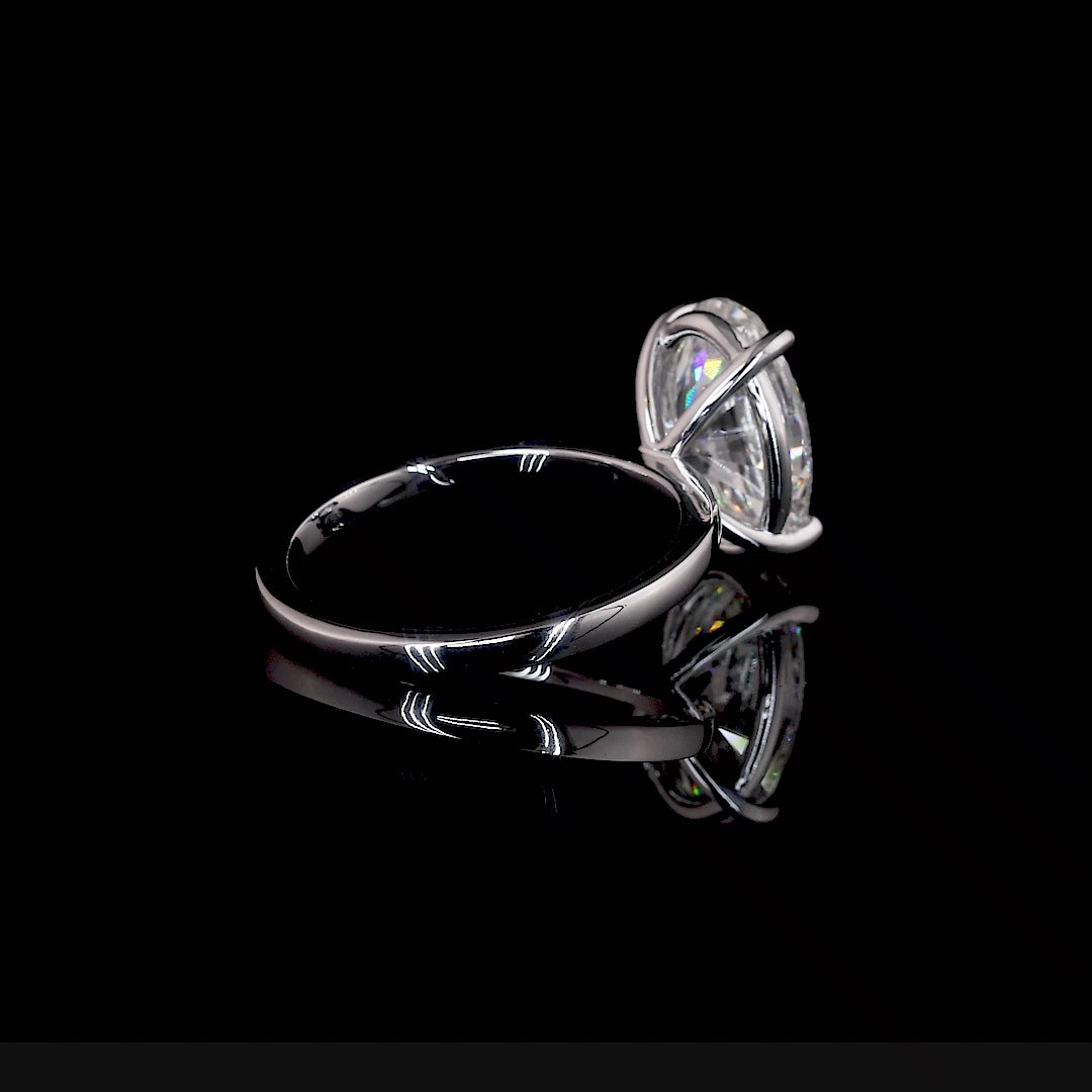 Idalia Oval Solitaire Engagement Ring
