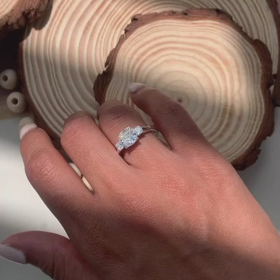 Cushion Engagement Ring