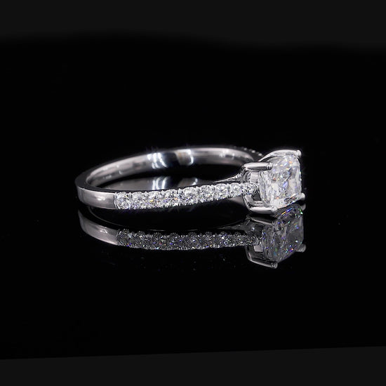 Bellamy Cushion Engagement Ring
