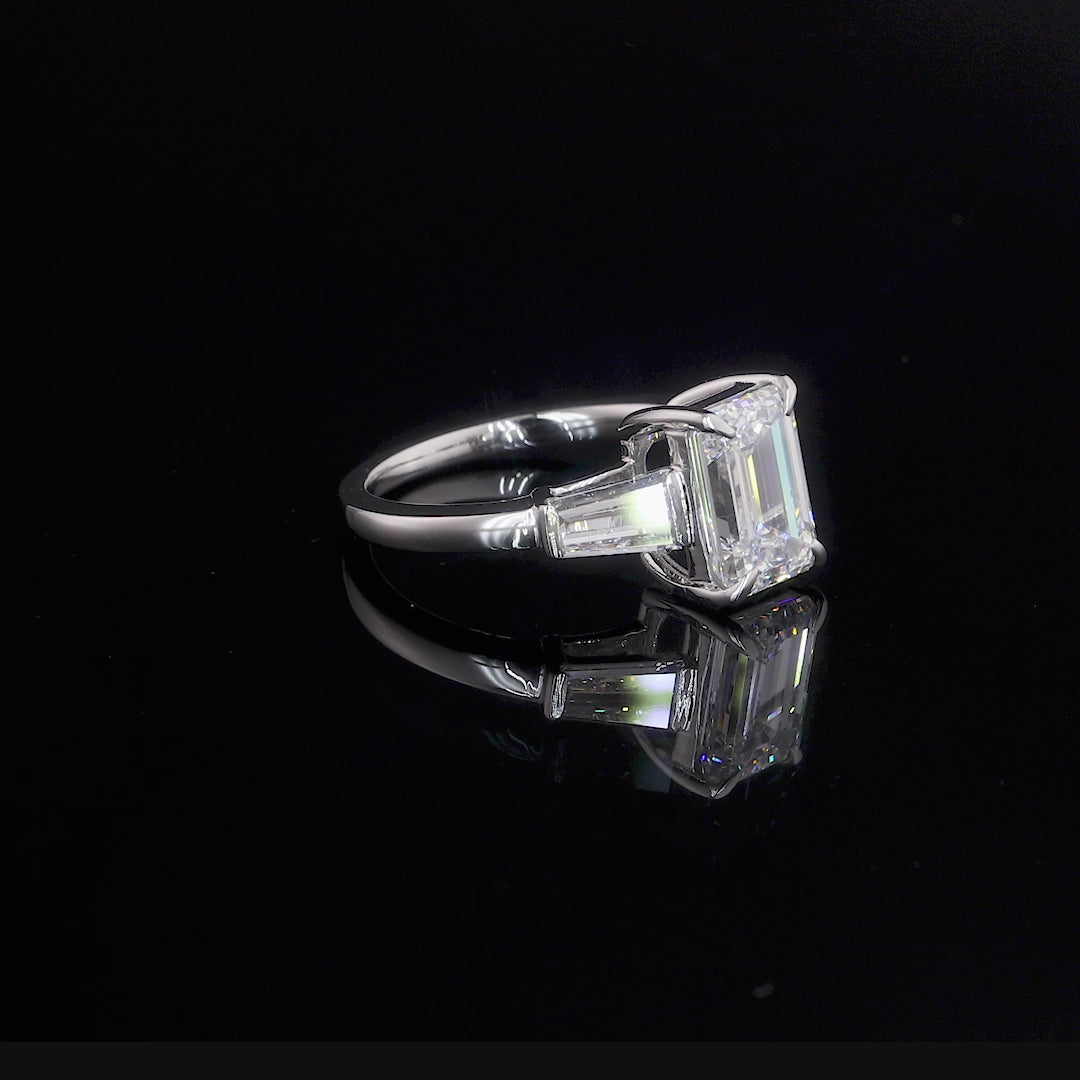 Jara Emerald Engagement Ring