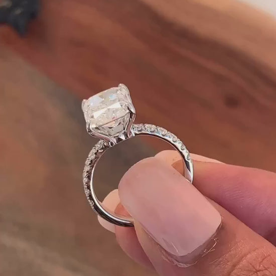 Radiant Engagement Ring