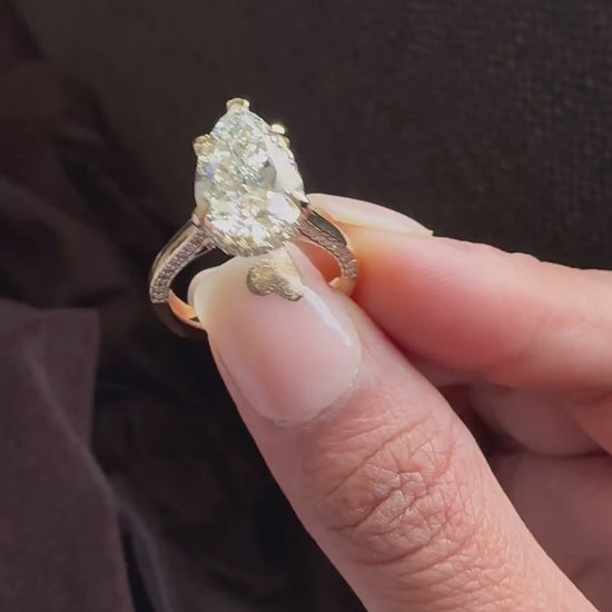 Pandora Moissanite Engagement Ring