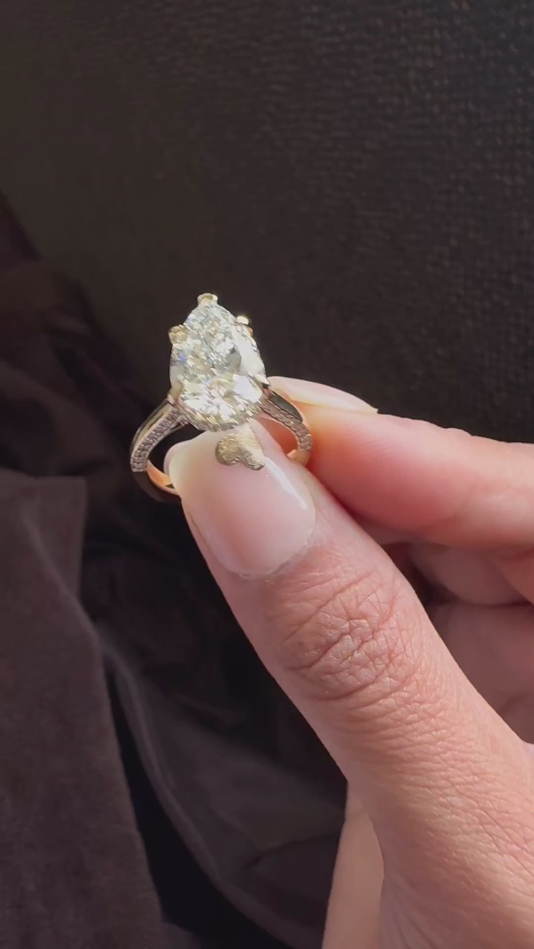 Pandora Moissanite Engagement Ring