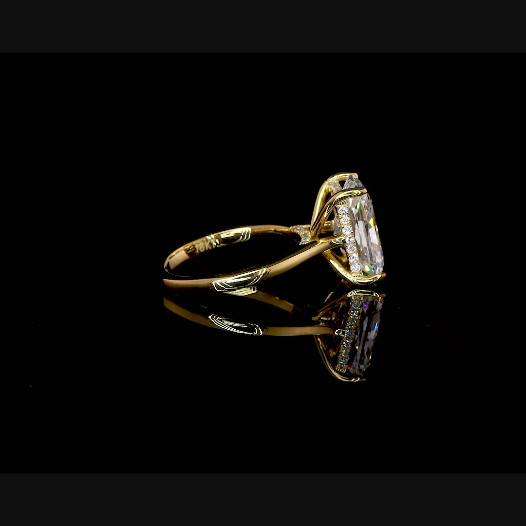 Pandora Radiant Hidden Halo Engagement Ring