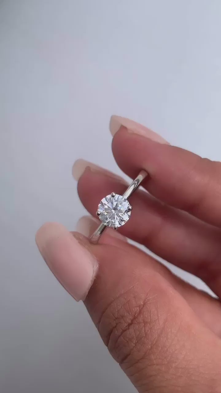 Danica Moissanite Ring