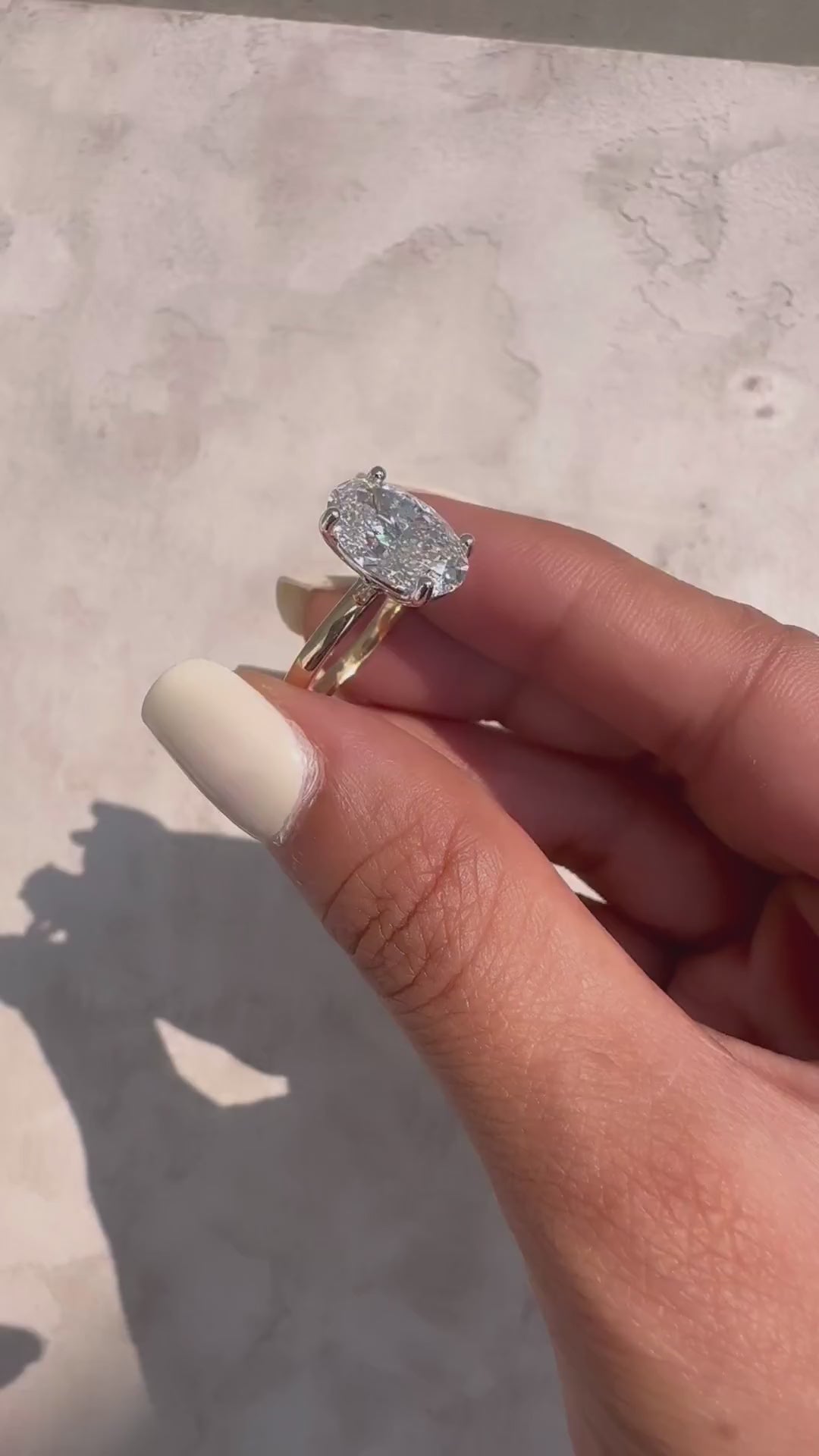 Magalie Moissanite Engagement Ring