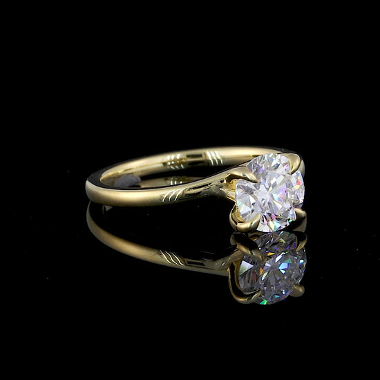 Jaya Round Solitaire Engagement Ring
