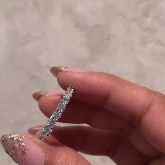 Moissanite Wedding Ring