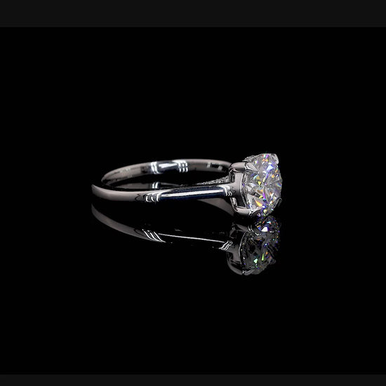 Pandora Round Engagement Ring
