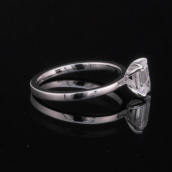 Emerald Engagement Ring