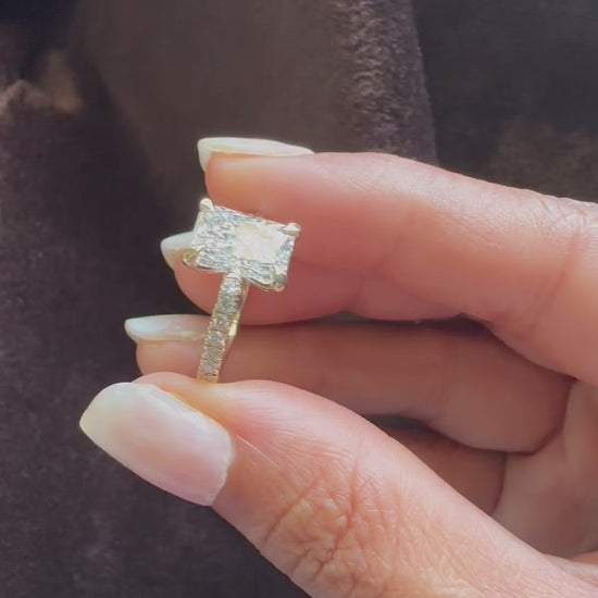 Dainty Engagement Ring