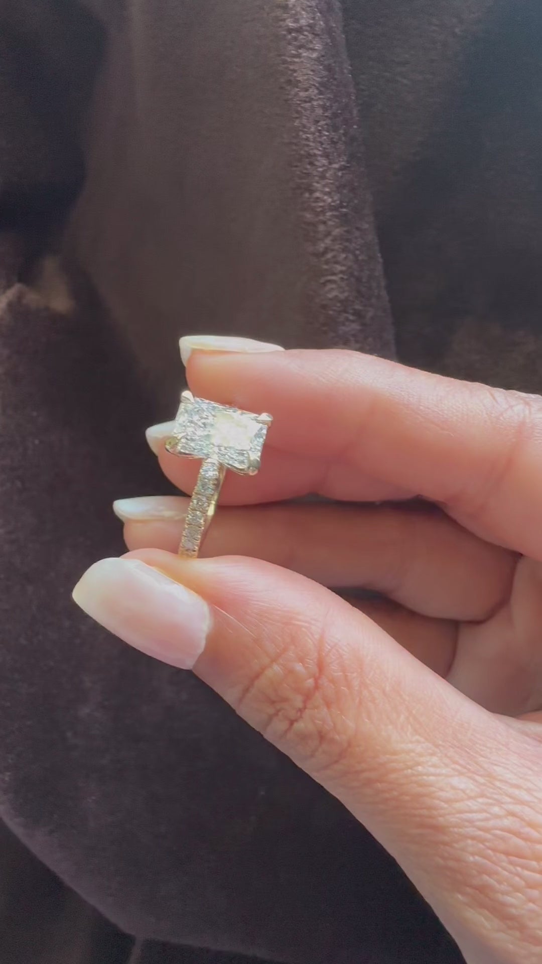 Dainty Engagement Ring