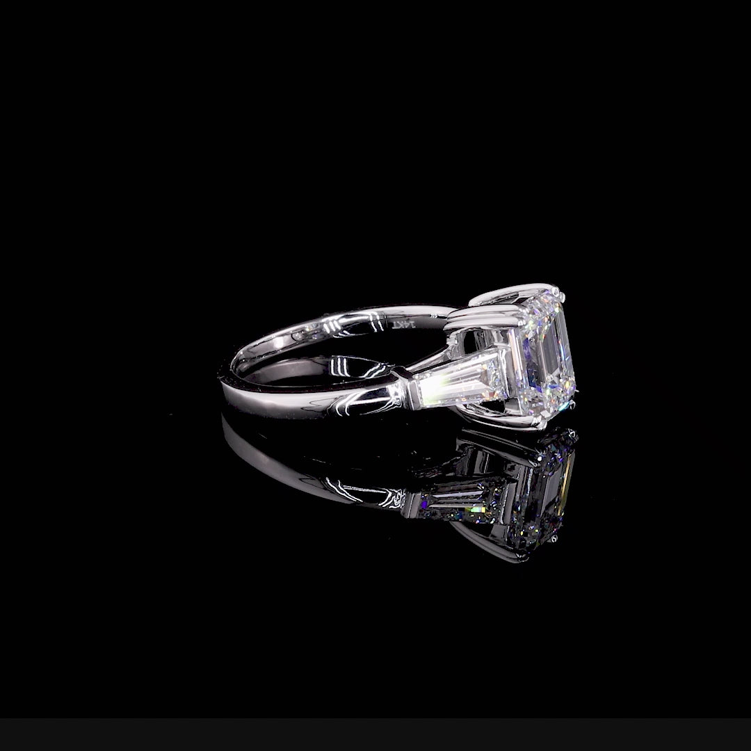 Three Stone Engagement Ring