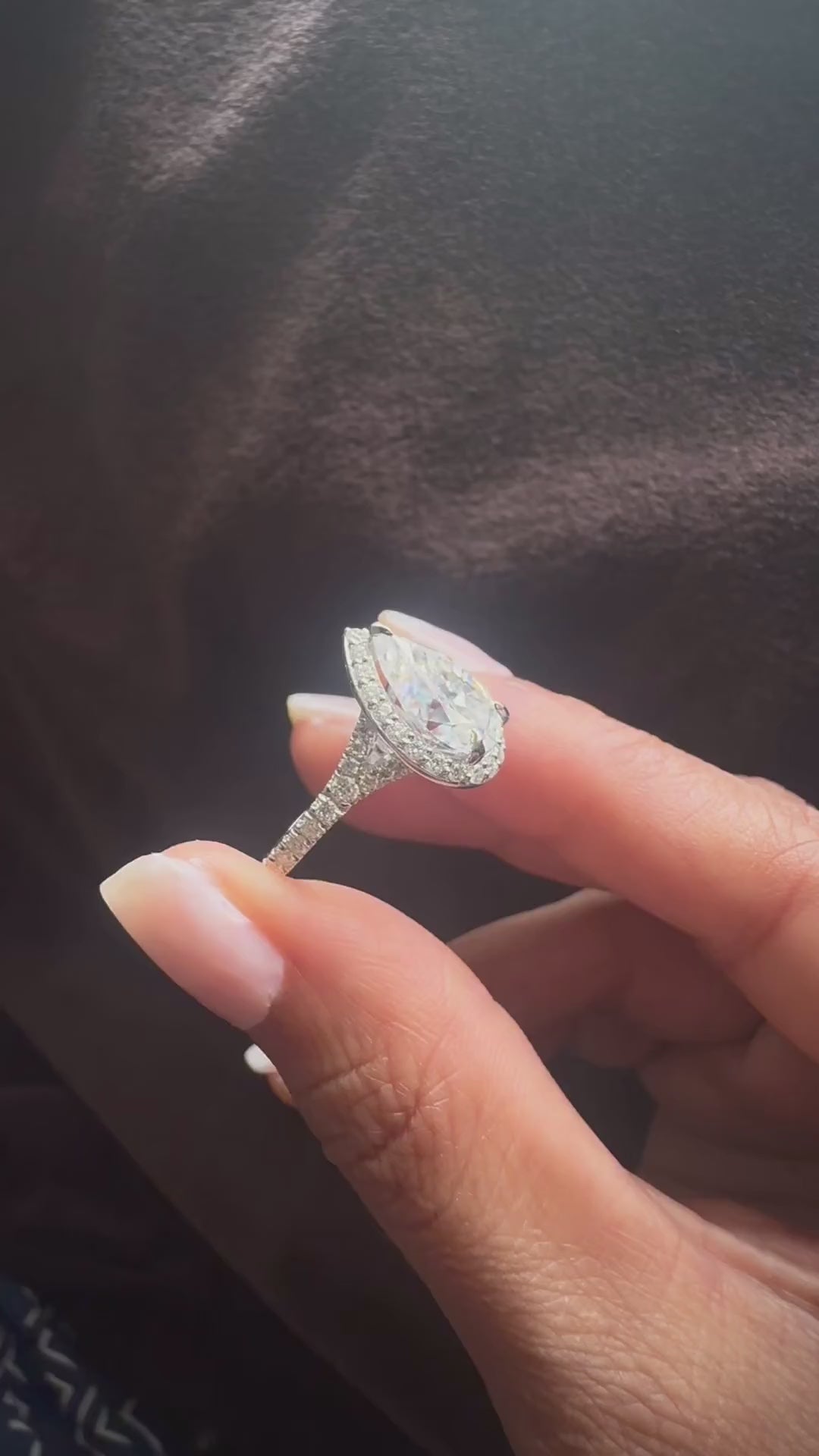 Halo Diamond Band 