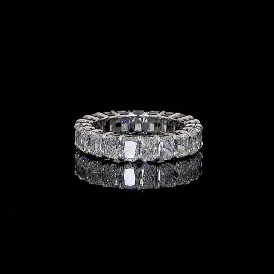Classic Moissanite Eternity Band