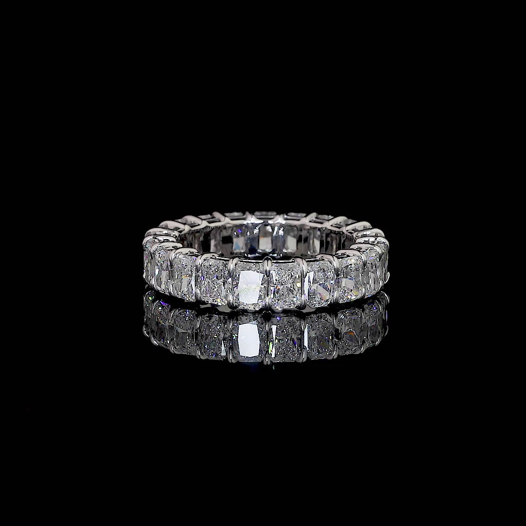 Classic Moissanite Eternity Band