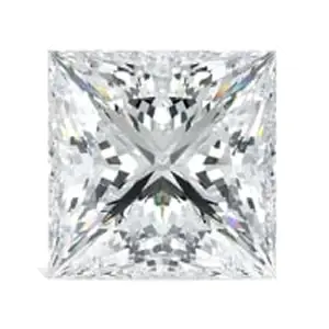 Princess Cut Moissanite Engagement Ring