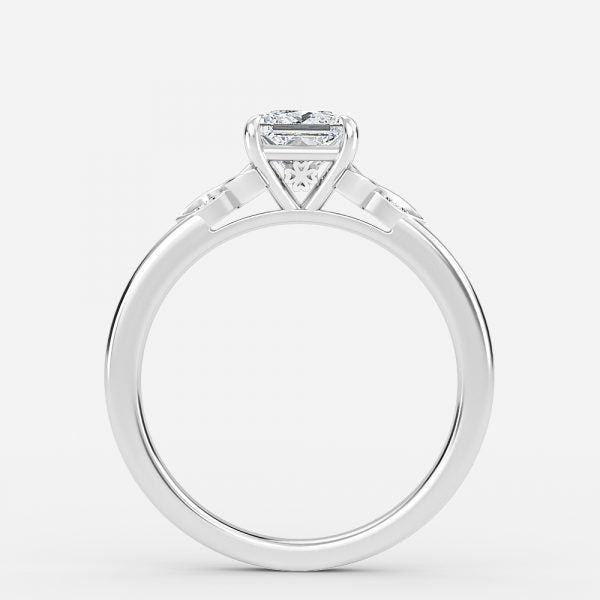 Kerensa Princess Vintage Moissanite Engagement Ring