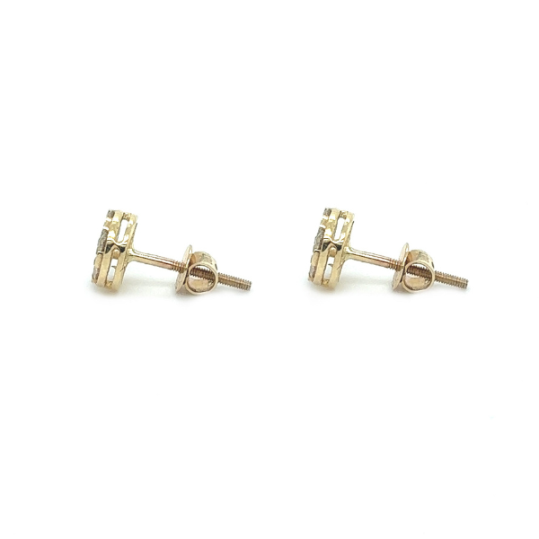 0.50Ct Moissanite Stud Earrings