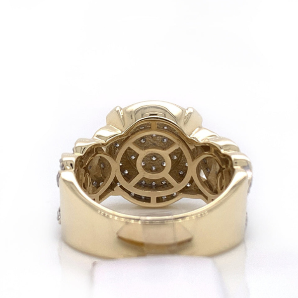 1.36Ct Cuban Moissanite Ring