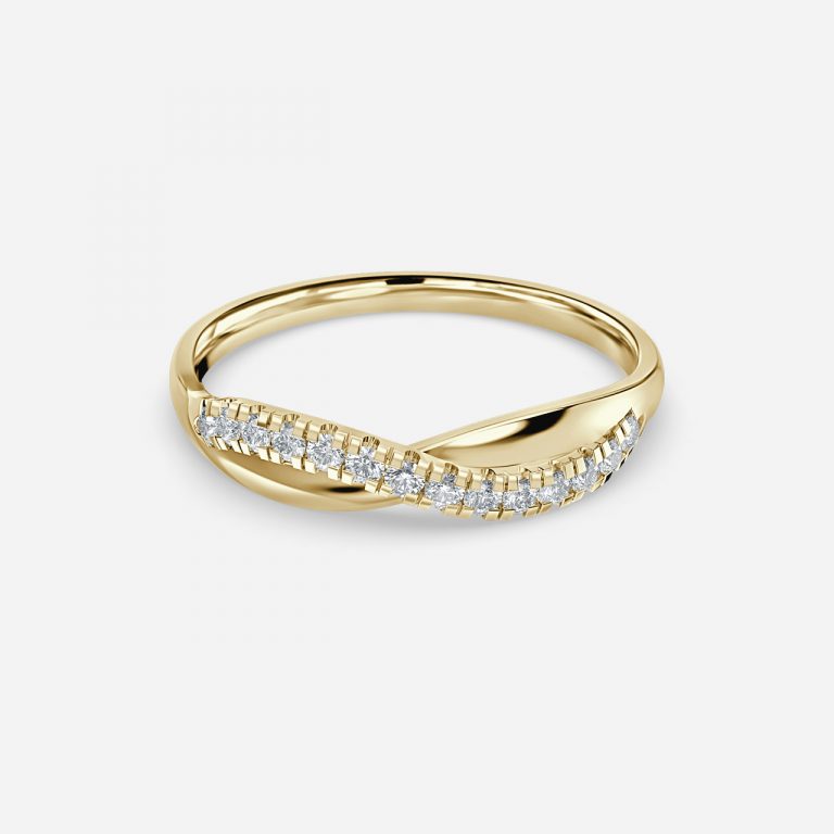 Nerina Moissanite Stackable Ring