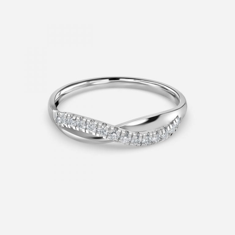 Nerina Moissanite Stackable Ring