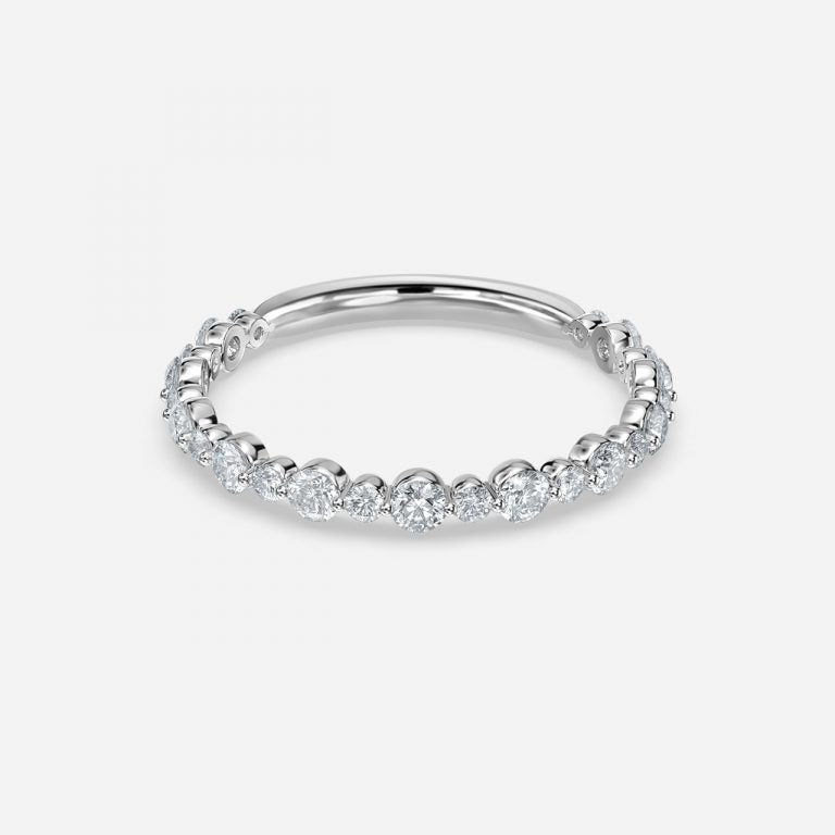 Skye Moissanite Stackable Ring