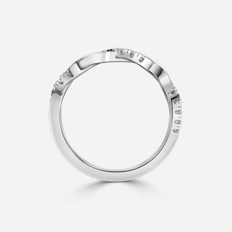 Celeste Moissnaite Stackable Ring