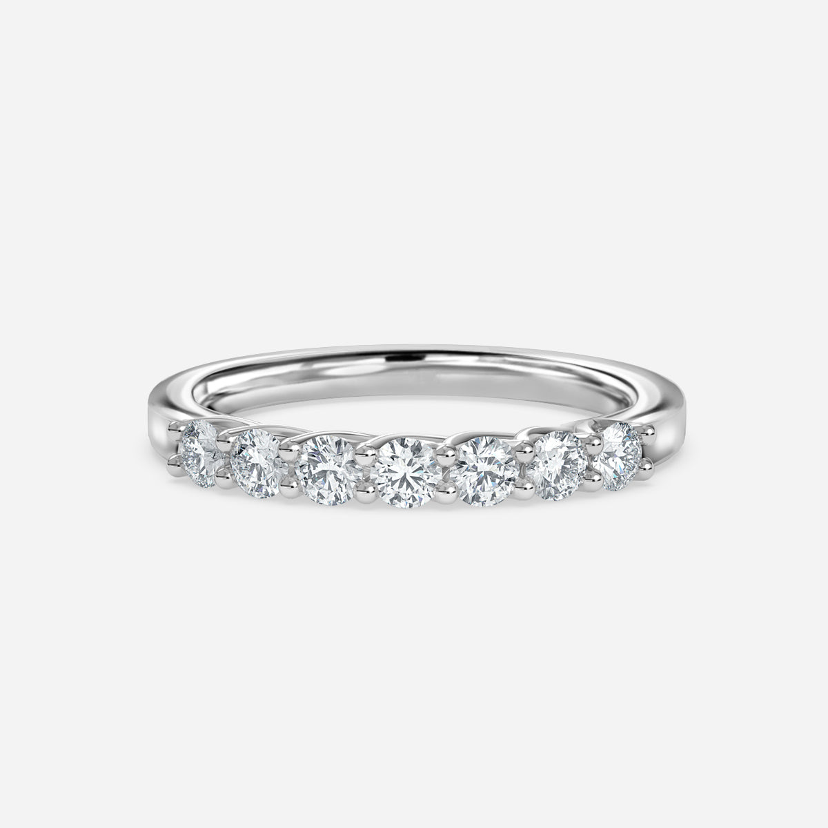 Serene Moissanite Wedding Ring